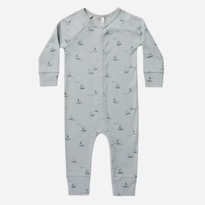 Rylee + Cru Long John, Sailboats, Size 18-24 months